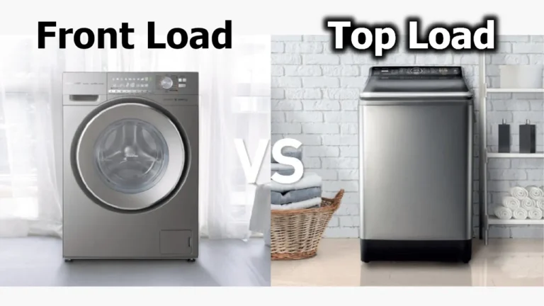 Front Load vs Top Load Washers