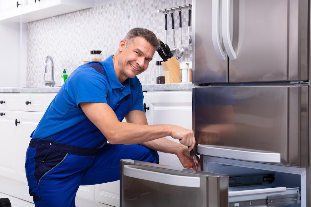 repair a refrigerator