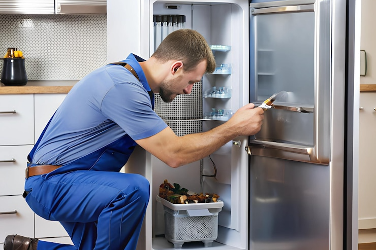 repair a refrigerator