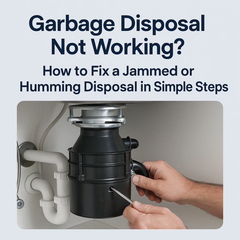 Garbage Disposal Not Working