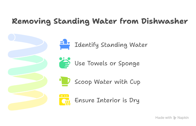 dishwasher not draining