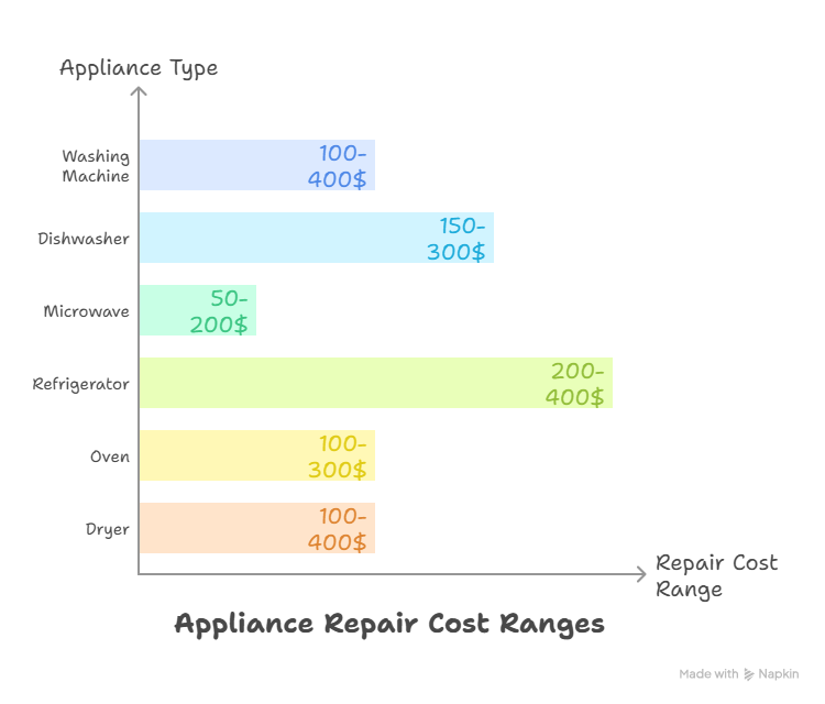 Appliance Repair Costs