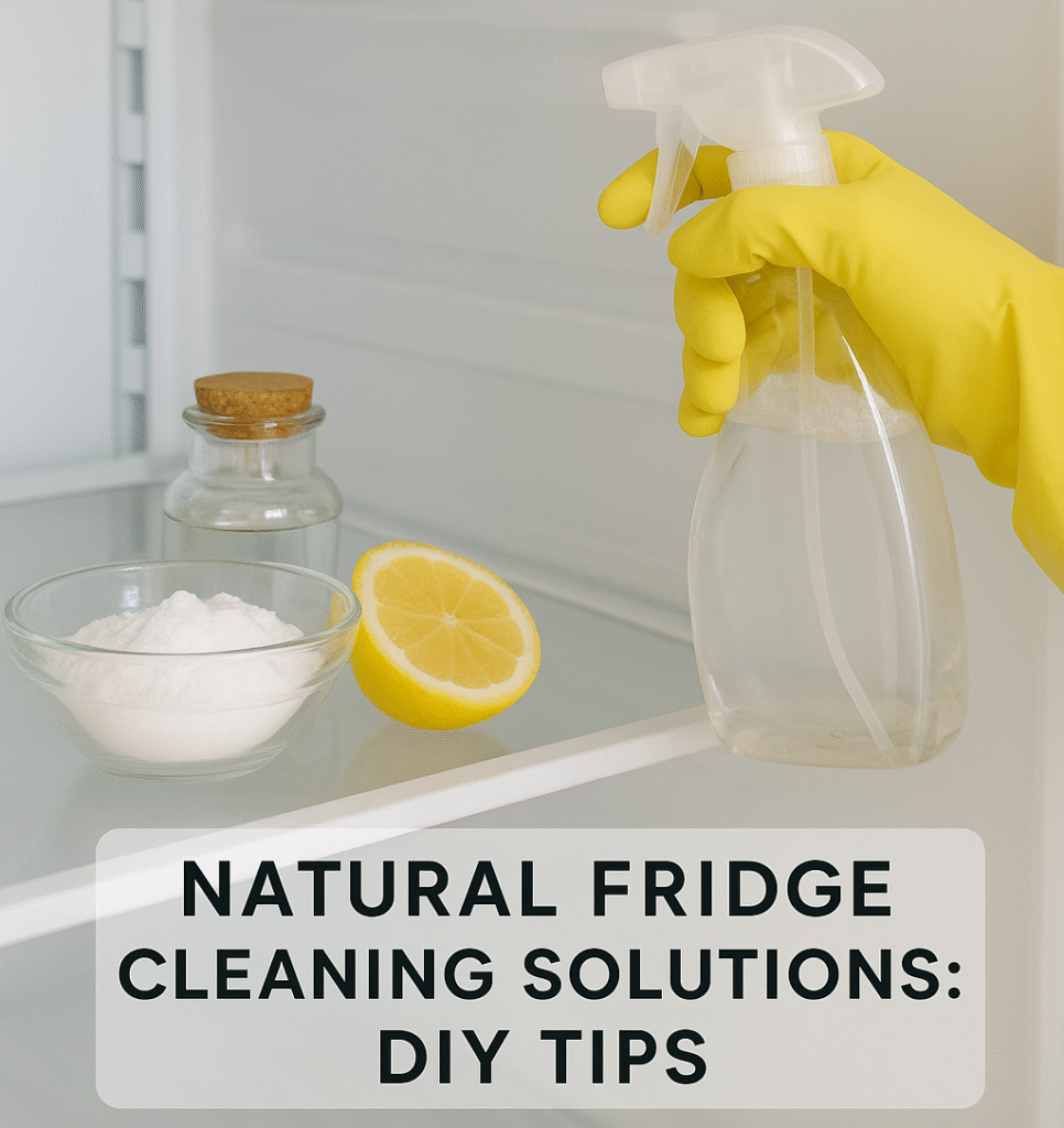 natural fridge cleaning solutions