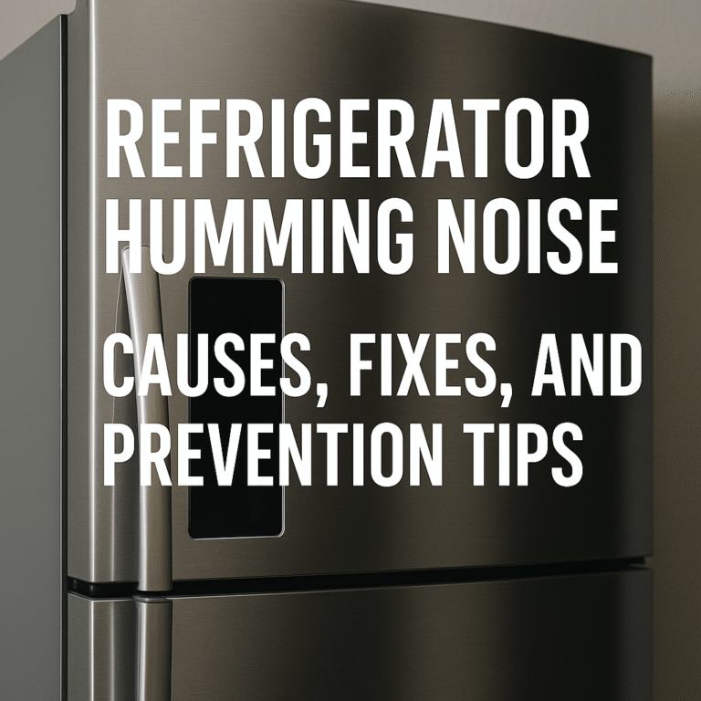 refrigerator humming noise