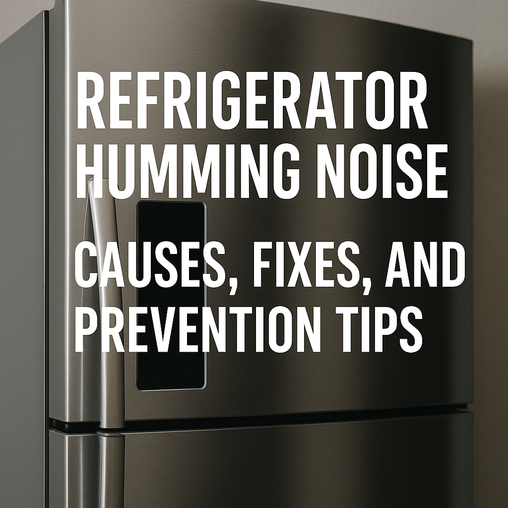 refrigerator humming noise