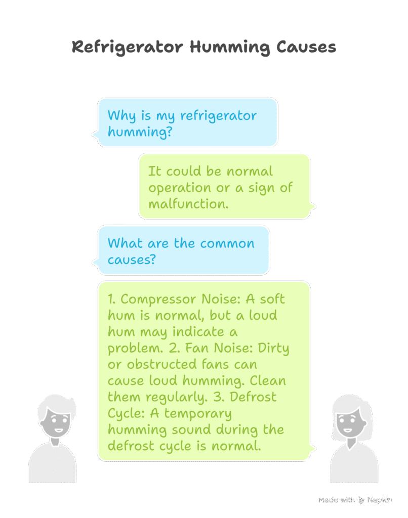 refrigerator humming