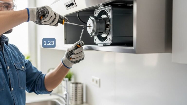 How to Replace a Range Hood Fan Safely and Easily